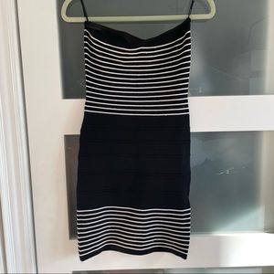 Vintage bebe bandage mini dress